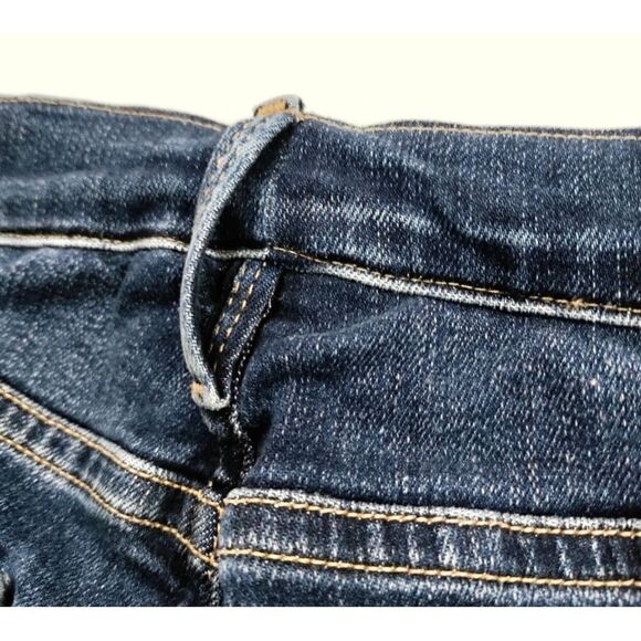 FRAME LE SKINNY DE JEANNE SNAP AWAY JEANS MARTHA WASH SZ 24 READ DESCRIPTION - Picture 6 of 11